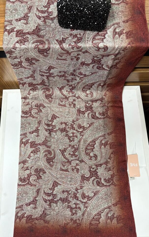 11033 FİVE DİJİTAL MODAL İPEK ŞAL #07-25#