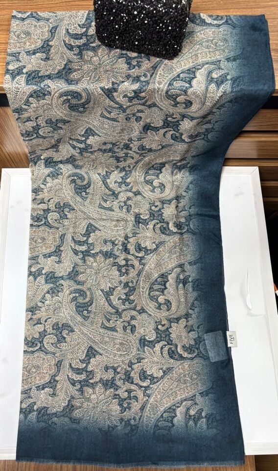 11033 FİVE DİJİTAL MODAL İPEK ŞAL #07-25#