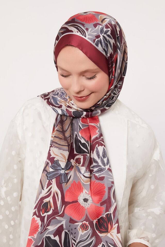 01262 LEVİDOR HİNT İPEĞİ ŞAL #07-25#