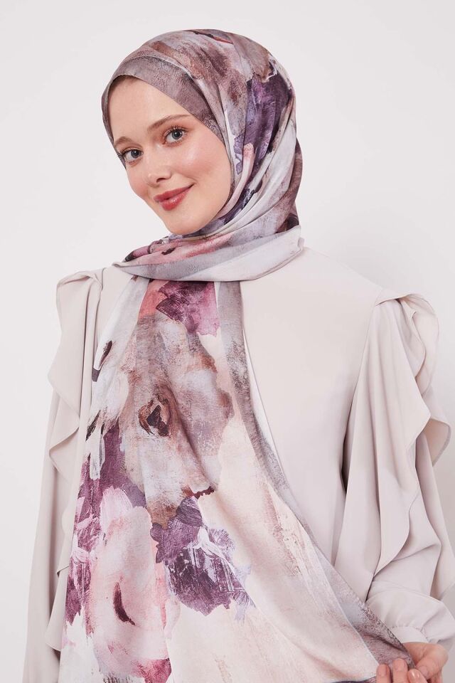 11078 LEVİDOR HİNT İPEĞİ ŞAL #07-25#