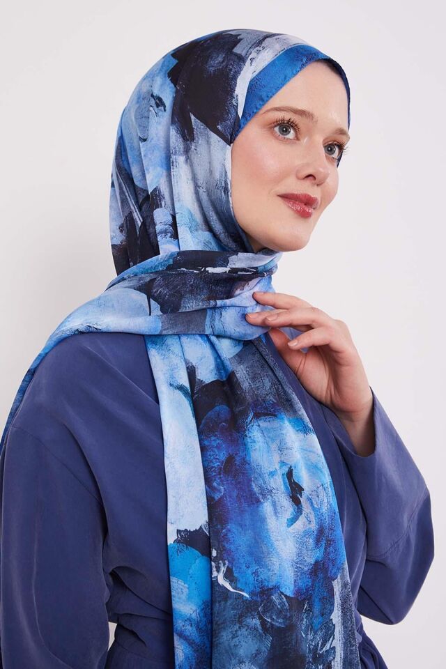 11078 LEVİDOR HİNT İPEĞİ ŞAL #07-25#