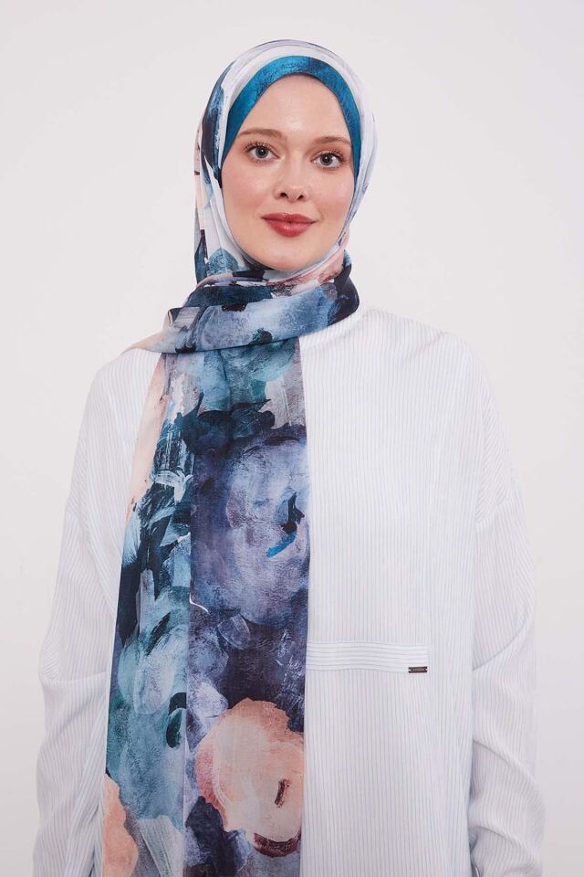 11078 LEVİDOR HİNT İPEĞİ ŞAL #07-25#