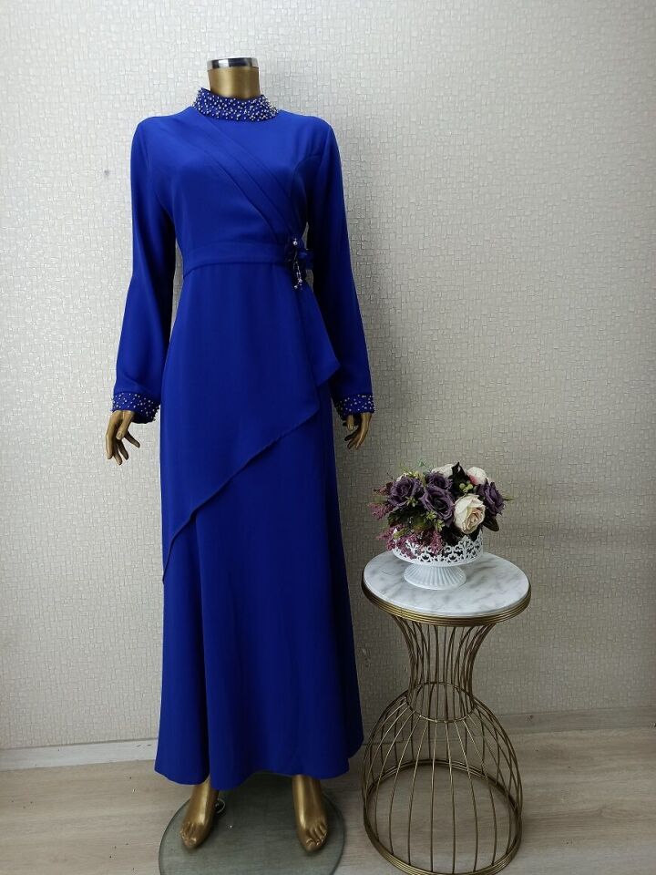 QYS İNCİLİ ELBİSE 4003 #22-06#