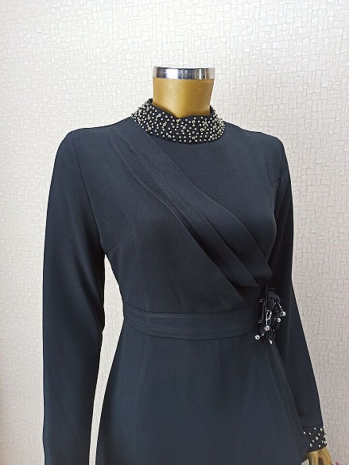 QYS İNCİLİ ELBİSE 4003 #22-06#