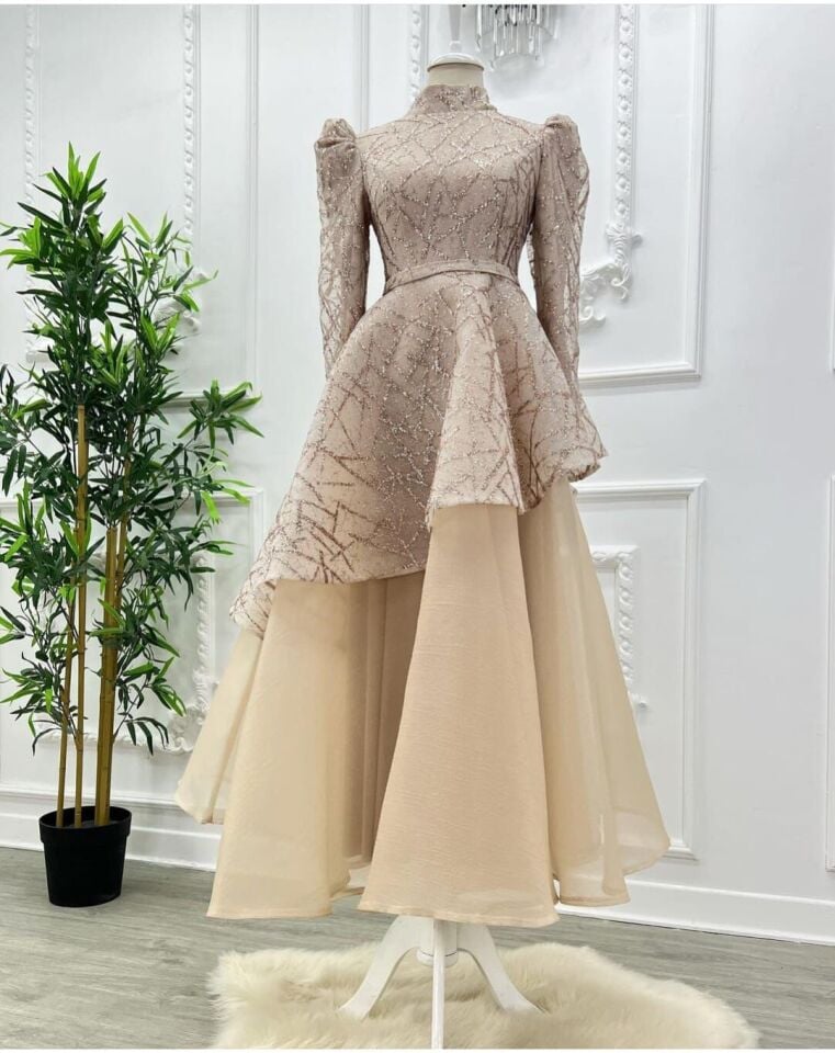 QYS 9450 ABİYE ELBİSE #22-07#