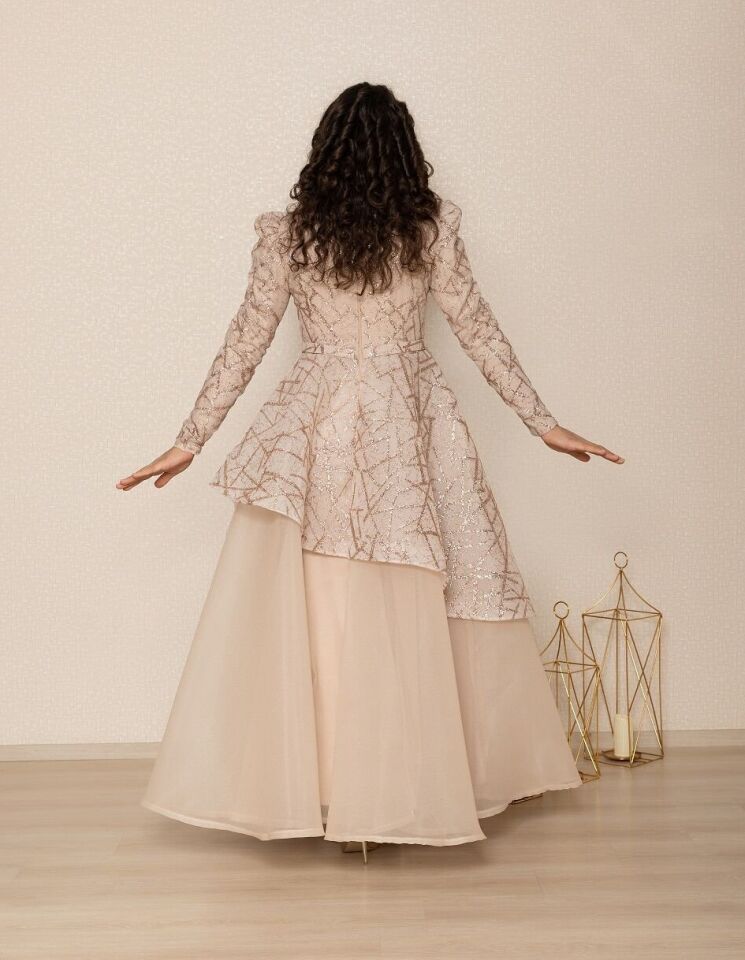 QYS 9450 ABİYE ELBİSE #22-07#