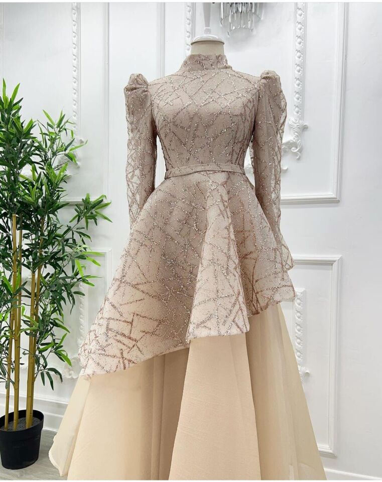 QYS 9450 ABİYE ELBİSE #22-07#