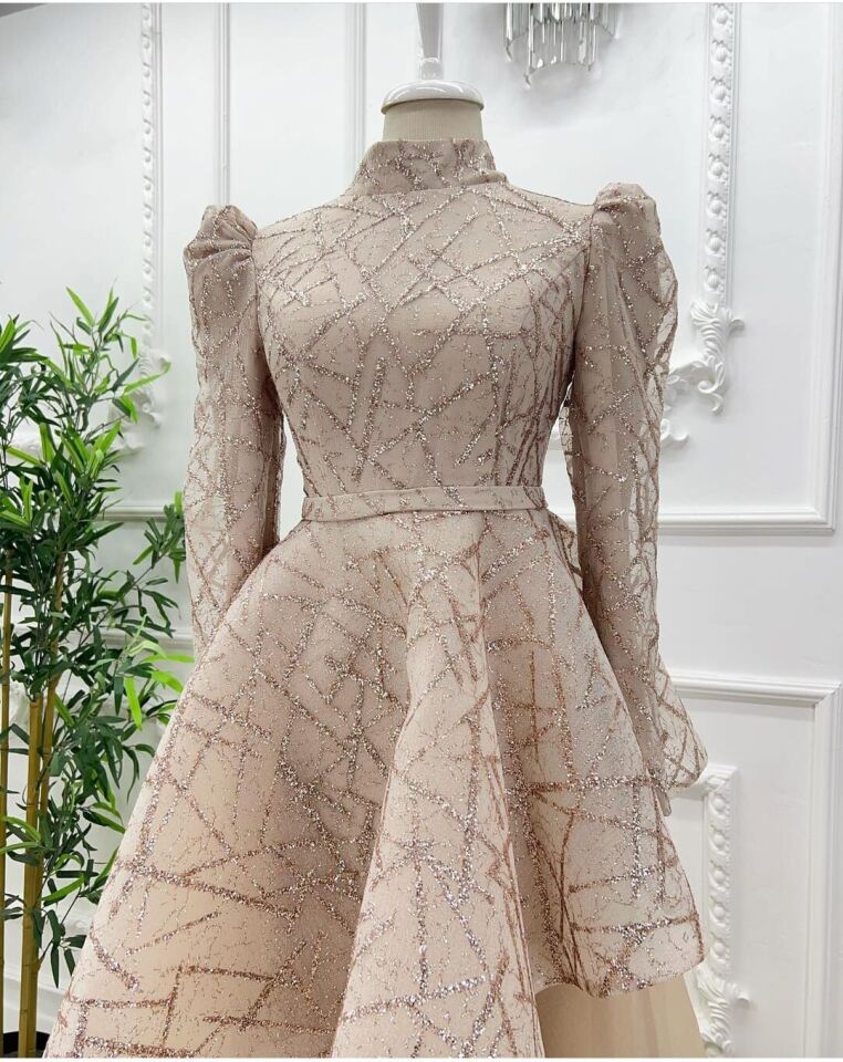 QYS 9450 ABİYE ELBİSE #22-07#