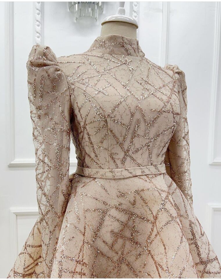 QYS 9450 ABİYE ELBİSE #22-07#