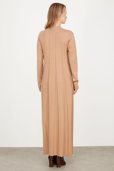 21605.1 KALIN PİLİSELİ TRİKO ELBİSE QKS