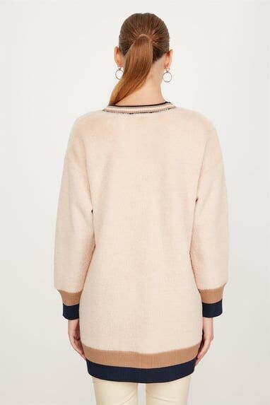 1533.01 RİBANA DETAYLI TAY HIRKA QKS