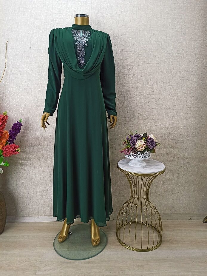 QYS ABİYE ELBİSE 4027 #22-08#