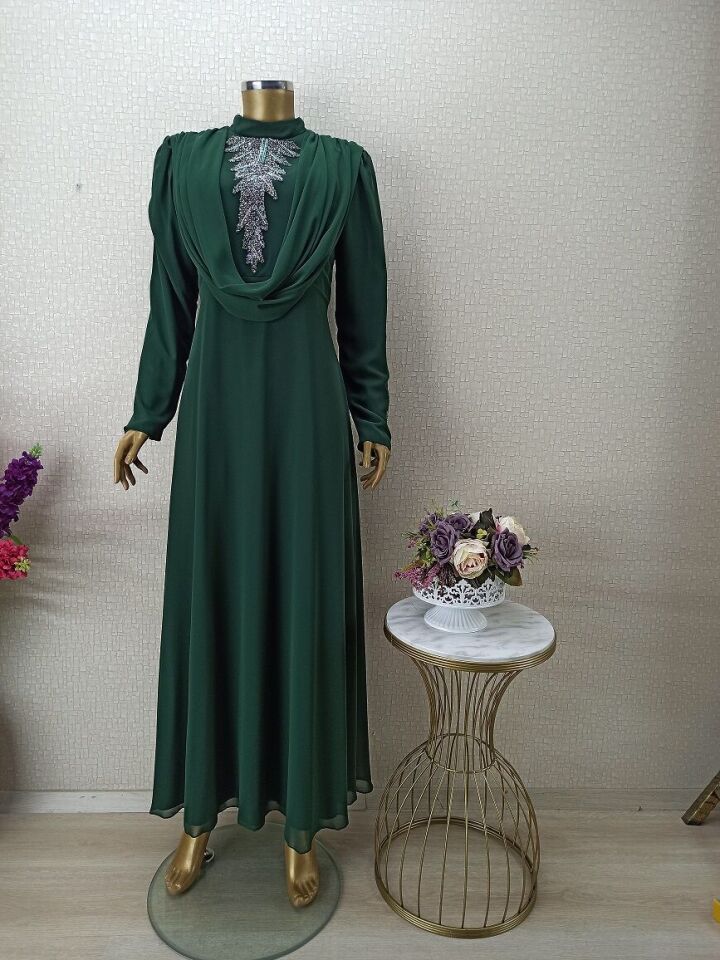 QYS ABİYE ELBİSE 4027 #22-08#