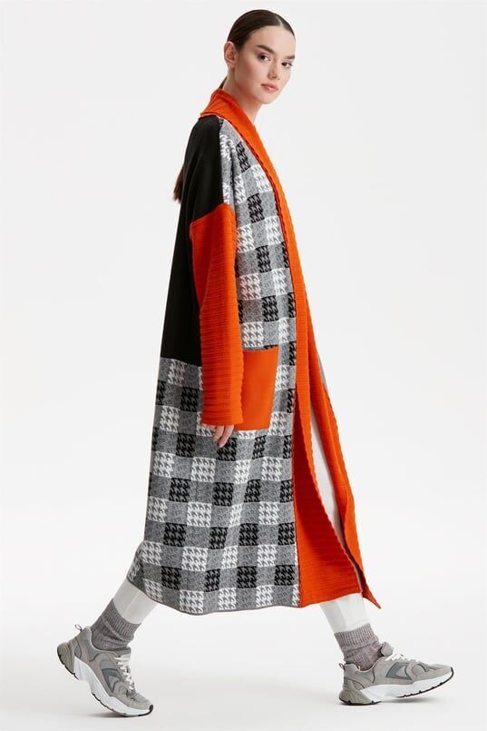 21366.1 KAZAYAKLI DESENLİ HIRKA QKS