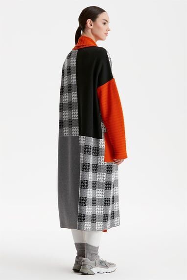 21366.1 KAZAYAKLI DESENLİ HIRKA QKS