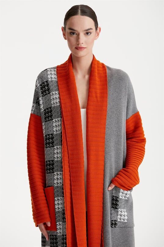 21366.1 KAZAYAKLI DESENLİ HIRKA QKS