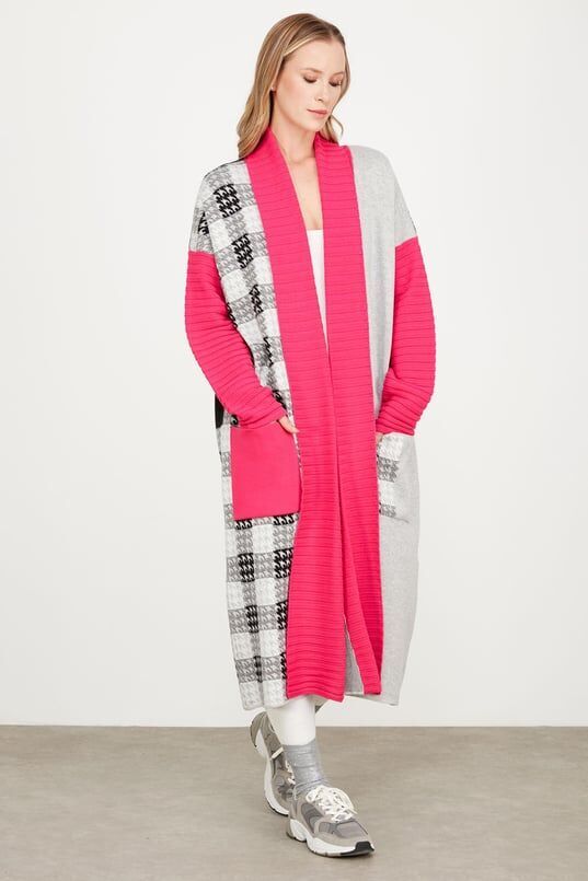 21366.1 KAZAYAKLI DESENLİ HIRKA QKS