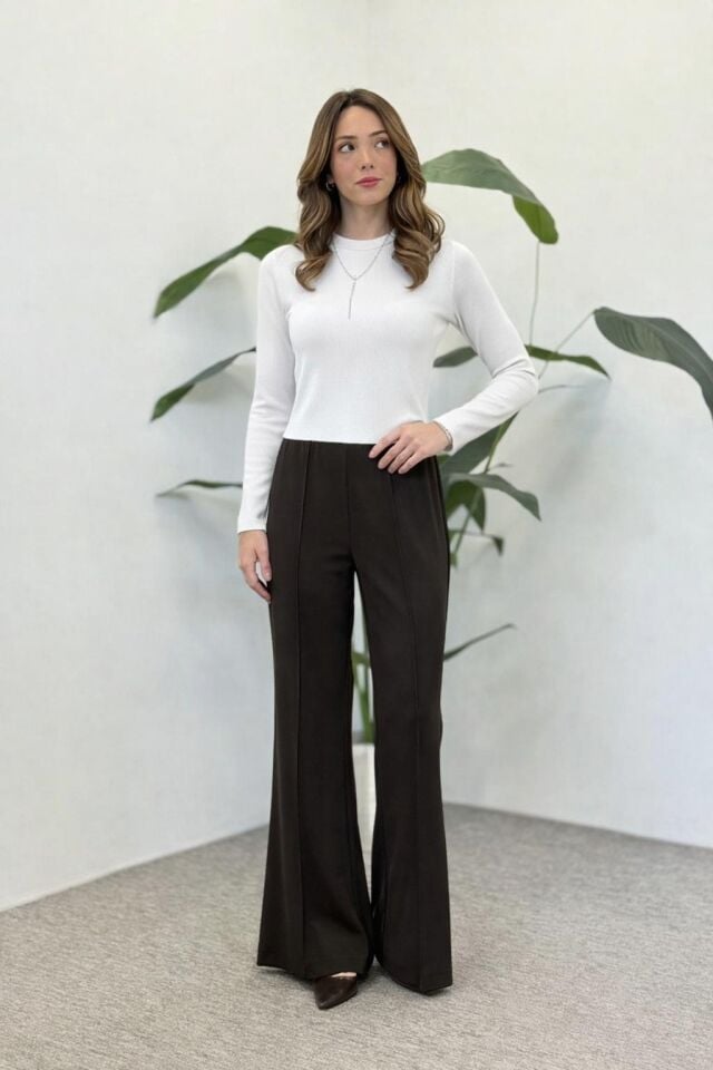 SZ-5586 MADRİD İSPANYOL PAÇA PANTOLON #12-25#