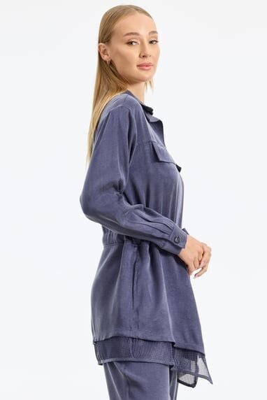 1873.01 FİLE DETAYLI CEKET PANTOLON TAKIM QKS