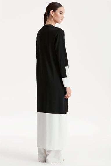 21261.1 RENKLİ RAYON TRİKO TUNİK ELBİSE QKS