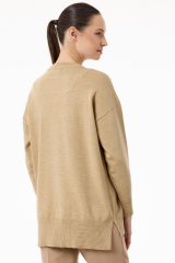 TNK.21763.1	LEOPAR TAŞLI TRİKO TUNİK #11-25#