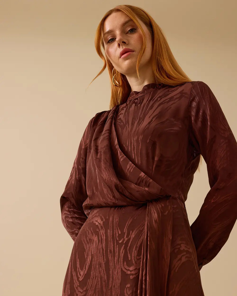 1034 KARINDAN PİLELİ JAKAR ELBİSE 10002511311034 #12-25#