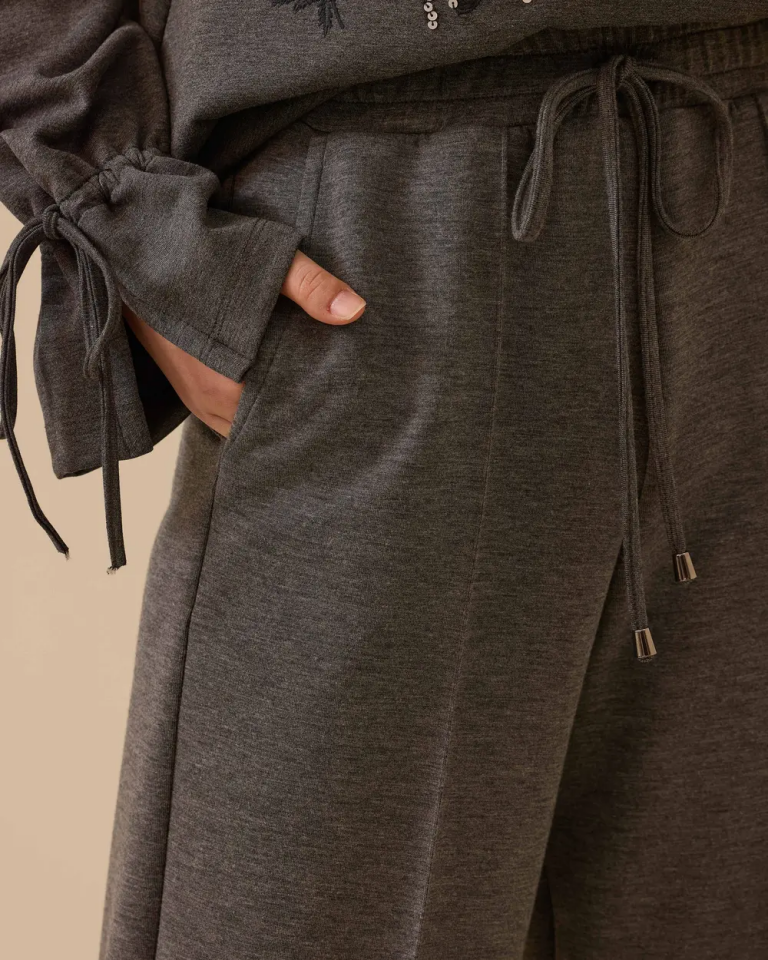 1018 CEP DETAYLI ÖNÜ DİKİŞLİ GÜNLÜK PANTOLON 10002521011018 #12-25#