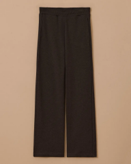 1034 YANLARI DİKİŞ DETAYLI BELİ LASTİKLİ CEPLİ GÜNLÜK PANTOLON 10002521011034 #12-25#