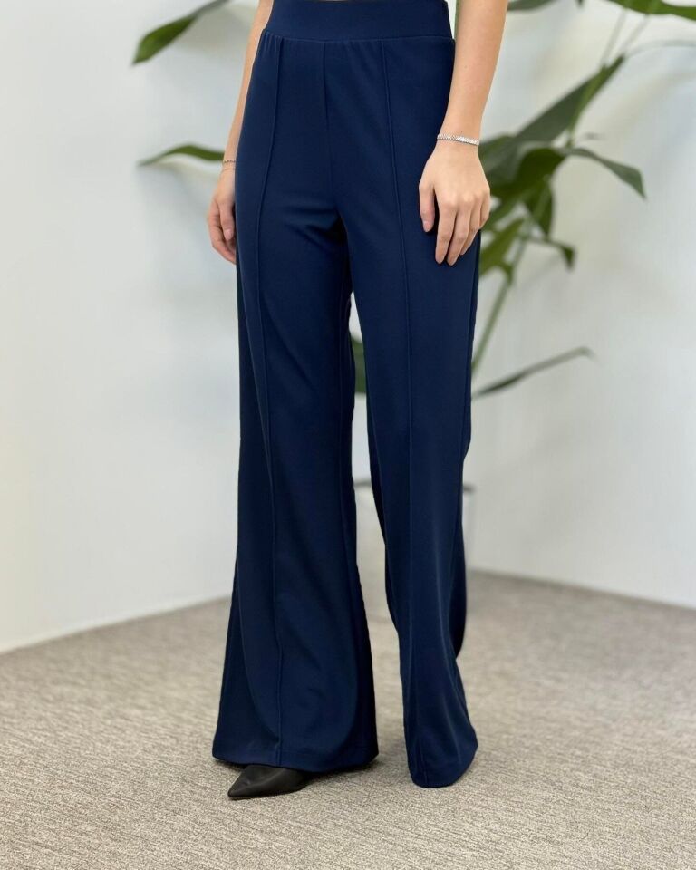 SZ-5586 MADRİD İSPANYOL PAÇA PANTOLON #12-25# 38 - LACİVERT