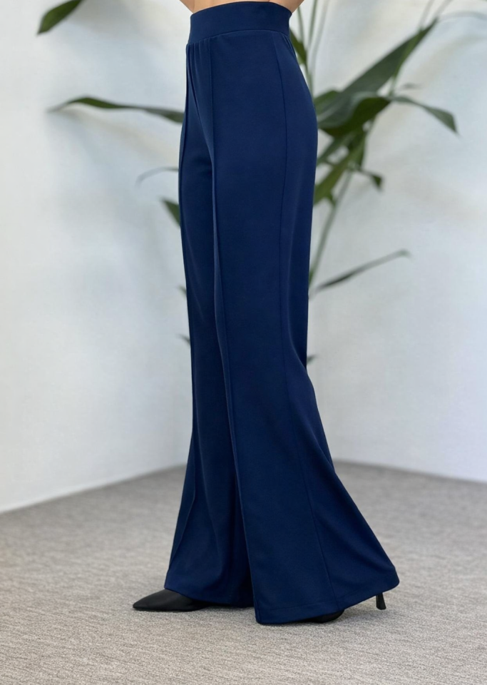 SZ-5586 MADRİD İSPANYOL PAÇA PANTOLON #12-25# 38 - LACİVERT