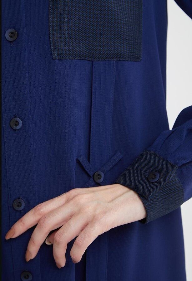 EKOSE APLİKE CEPLİ TUNİK QKS 61112 TUNİK 322-10#