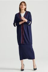 RENK BİYELİ RAYON HIRKA QKS 21006 #22-103