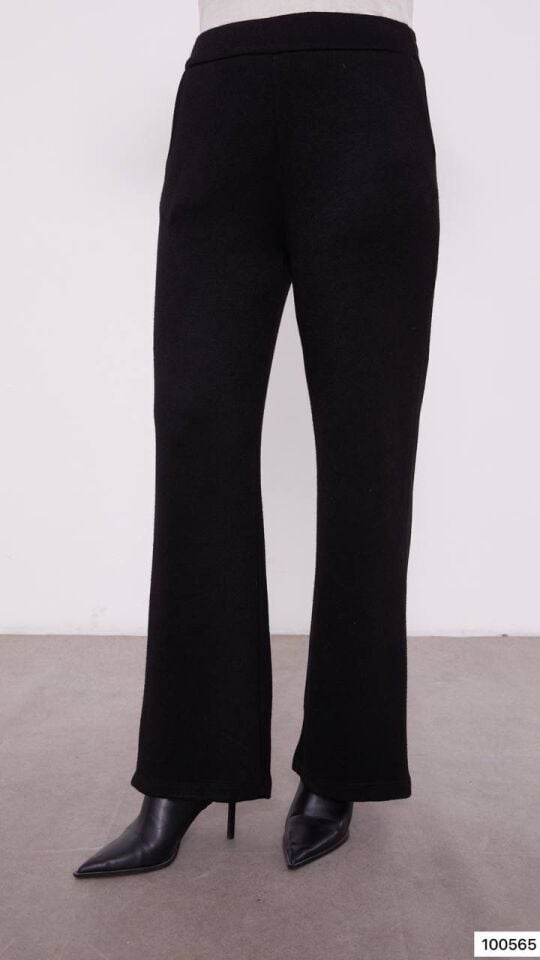 100565 CEKETLİ TAKIM ÖNÜ ÇİFT DÜĞMELİ KRAUZE YAKA ŞERİT DETAYLI ÇİFT CEPLİ PANTOLONUN BELİ LASTİKLİ BOL PAÇA SPOR ŞIK CEKETLİ TAKIM