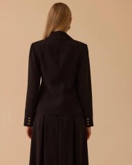 1003 DÜĞMELİ KREVUZA ŞIK CEKET #26#