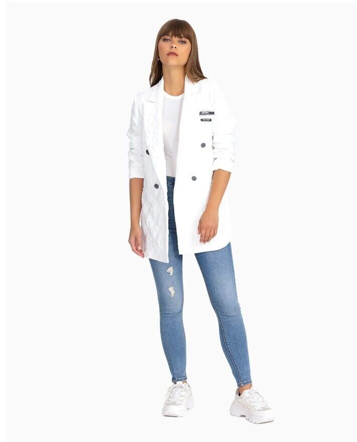 KAPİTONE KRUVAZE YAKA ASTARLI UZUN KOL GÜNLÜK CEKET QKS GÜNLÜK CEKET 221401046 #22-12#