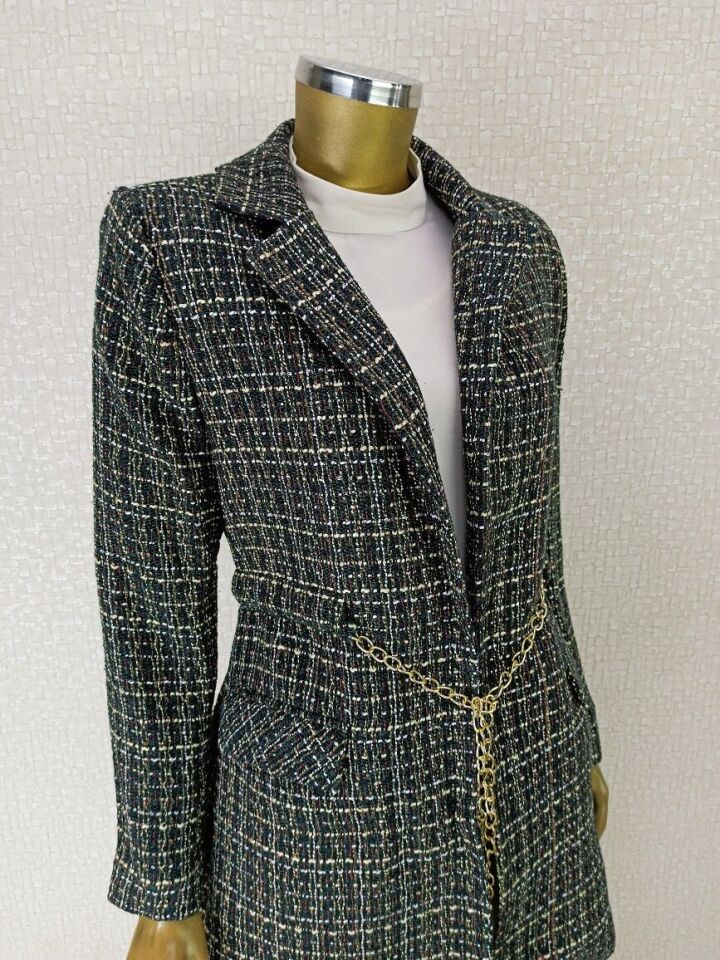 ZİNCİR DETAYLI CEKET 1965 QKS CEKET #22-12#