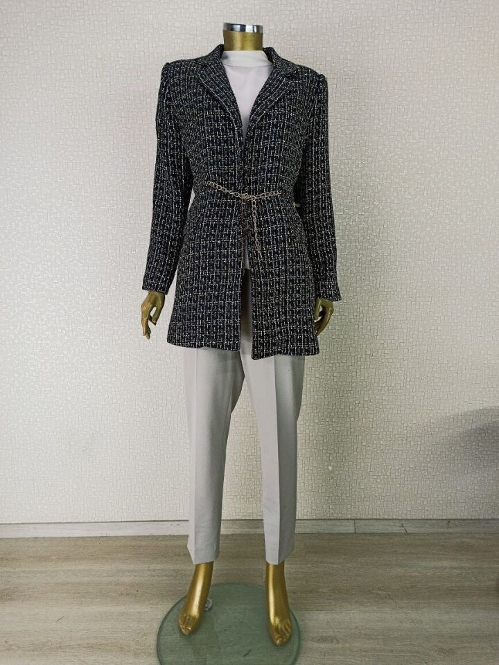 ZİNCİR DETAYLI CEKET 1965 QKS CEKET #22-12#