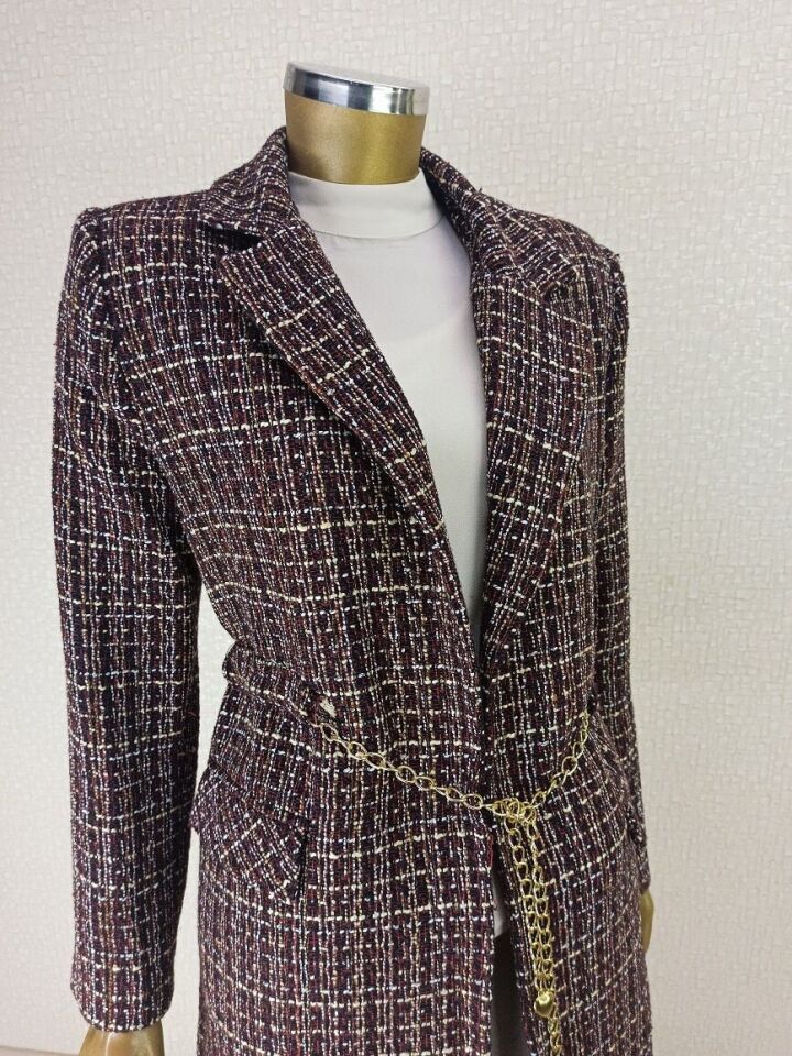 ZİNCİR DETAYLI CEKET 1965 QKS CEKET #22-12#