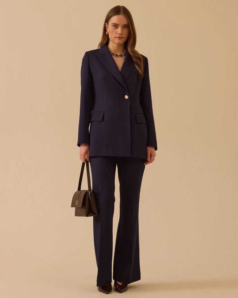 1006 STELLA İSPANYOL PAÇA KLASİK PANTALON #26#