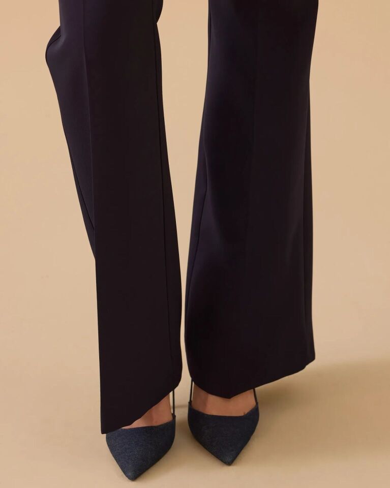 1006 STELLA İSPANYOL PAÇA KLASİK PANTALON #26#