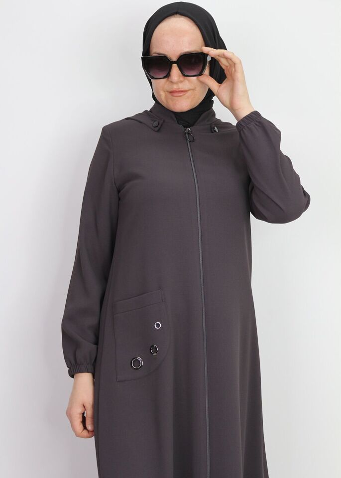 1015 KAP ÖNDEN DERMUARLI CEPBLİ CEBİ VE YANLARI RİVETLİ KAPÜŞONLU GİY ÇIK KAP QYS KAP #24-04#