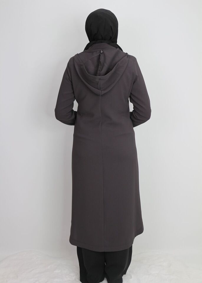 1015 KAP ÖNDEN DERMUARLI CEPBLİ CEBİ VE YANLARI RİVETLİ KAPÜŞONLU GİY ÇIK KAP QYS KAP #24-04#