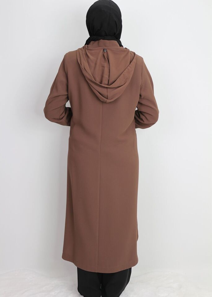 1015 KAP ÖNDEN DERMUARLI CEPBLİ CEBİ VE YANLARI RİVETLİ KAPÜŞONLU GİY ÇIK KAP QYS KAP #24-04#