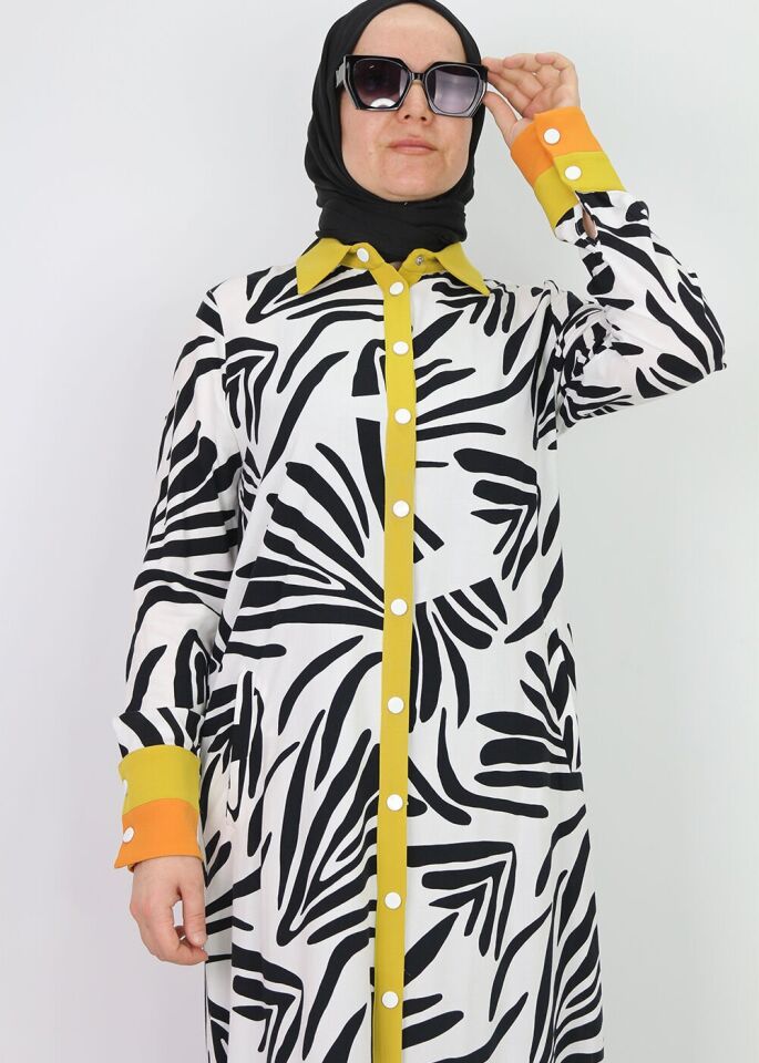 30074 ÇIT ÇIT DETAYLI YZUN TUNİK ELİBSE QYS ELİBSE TUNİK #24-04#