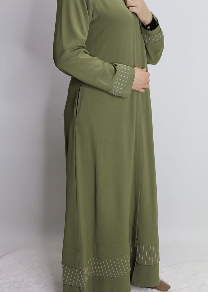 520132  FERACE ETEK UCU VE DESENLİ YAZLIK FERACE QYS FERACE #24-07#