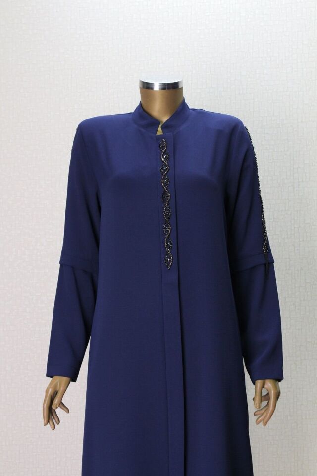 5011 KOLLARI VE ÖNÜ DAMLA TAŞLI HAKİM YAKA GİY ÇIK KAP QKS KAP 5011 #23-03#