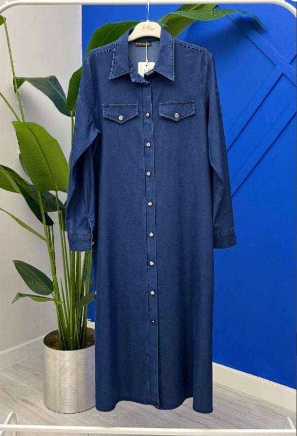 3600 ÖNDEN DÜĞMELİ CEP KAPAK DETAYLI GÖMLEK YAKA KAP QYS KAP #23-04E