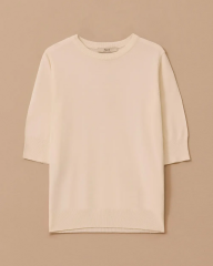 10004 KISA KOL TRİKO BLUZ  10002521710004 #10-25#