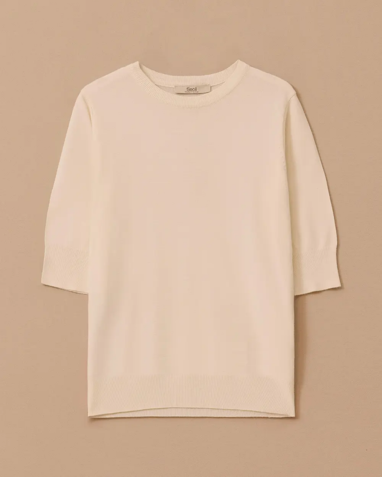 10004 KISA KOL TRİKO BLUZ  10002521710004 #10-25#